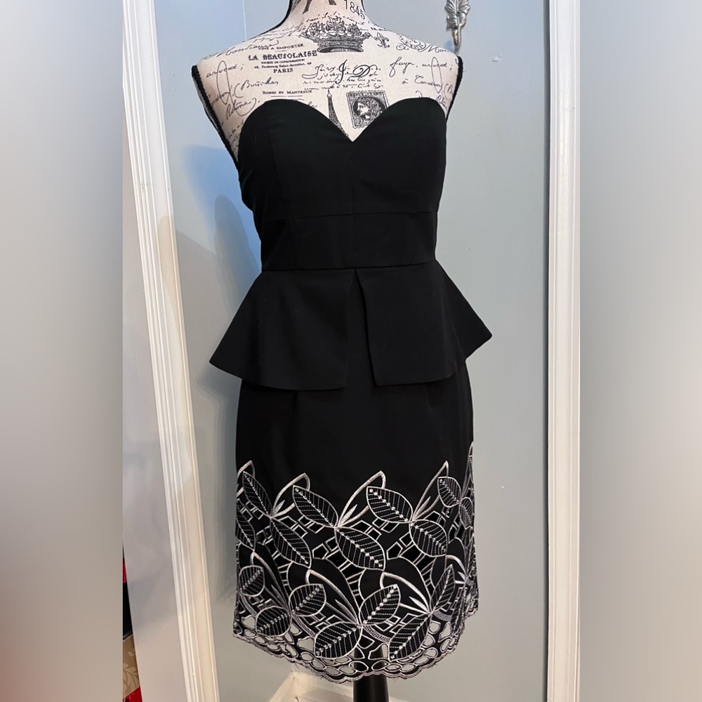 Minuet Strapless Cocktail Dress